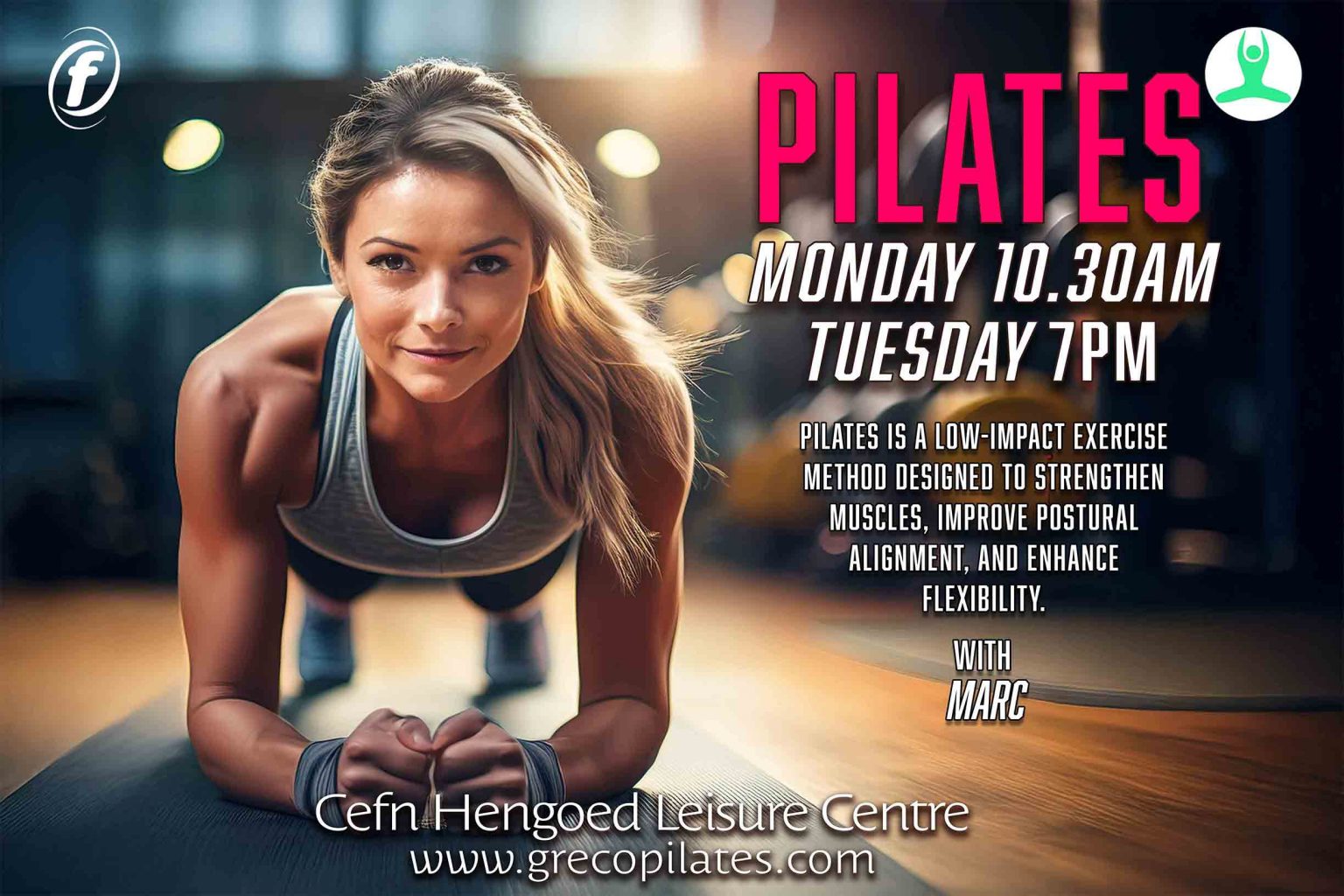 Pilates-TuesdayMon